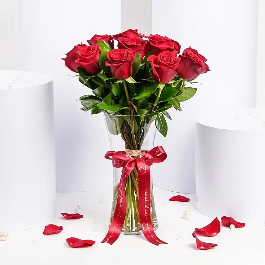 12 Roses Affection Arrangement