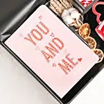 Love theme Diary Mug and Coaster Box